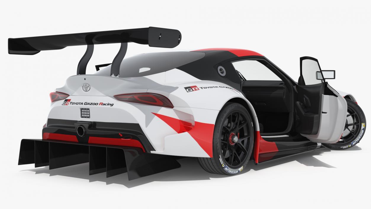 Toyota Supra Gazoo Racing Concept Simple Interior 3D model