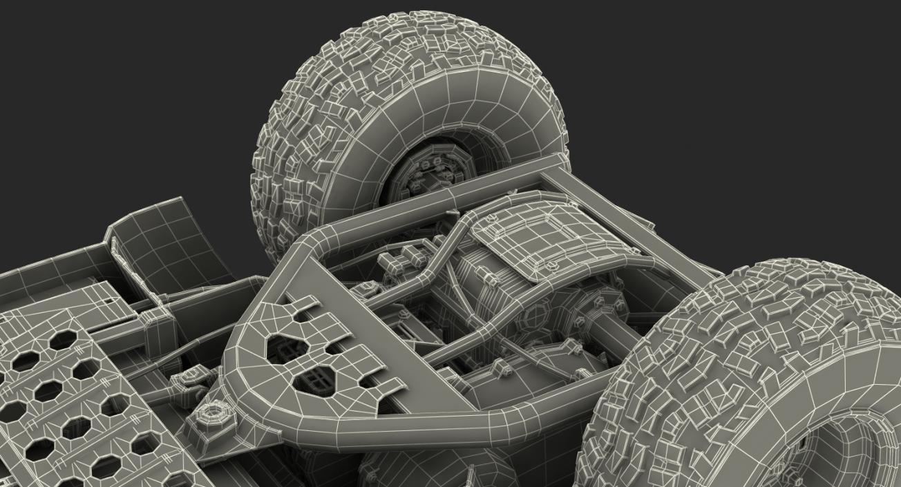 3D ATV 4x4 Clean model