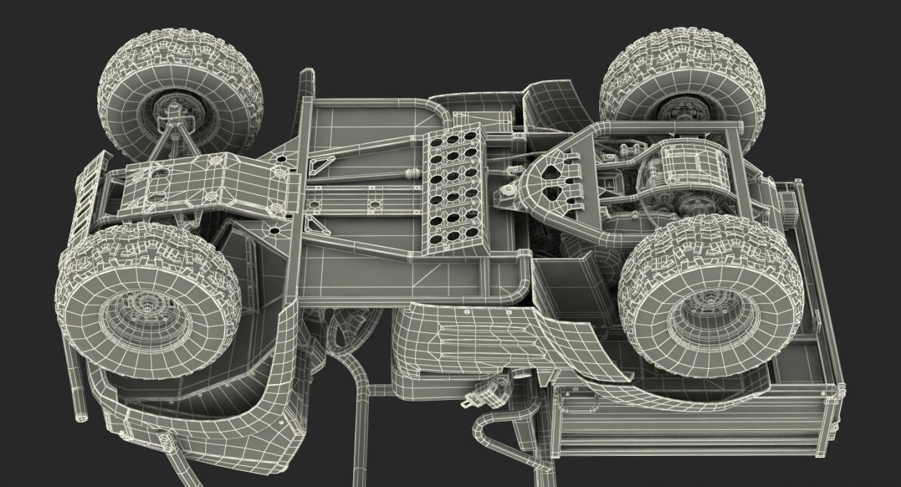 3D ATV 4x4 Clean model