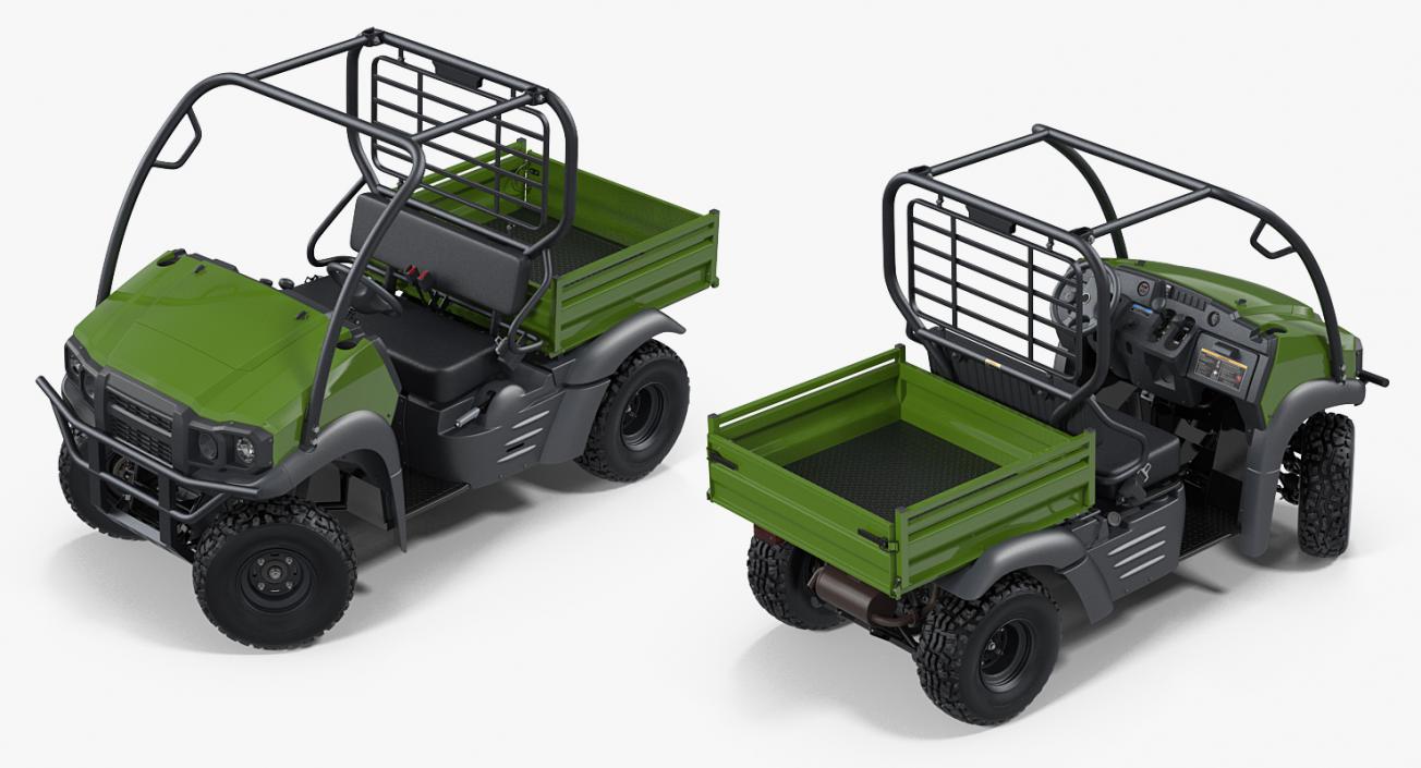 3D ATV 4x4 Clean model