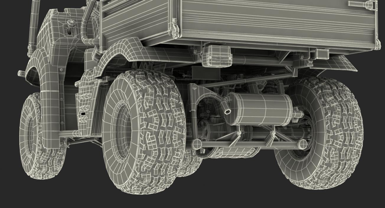 3D ATV 4x4 Clean model