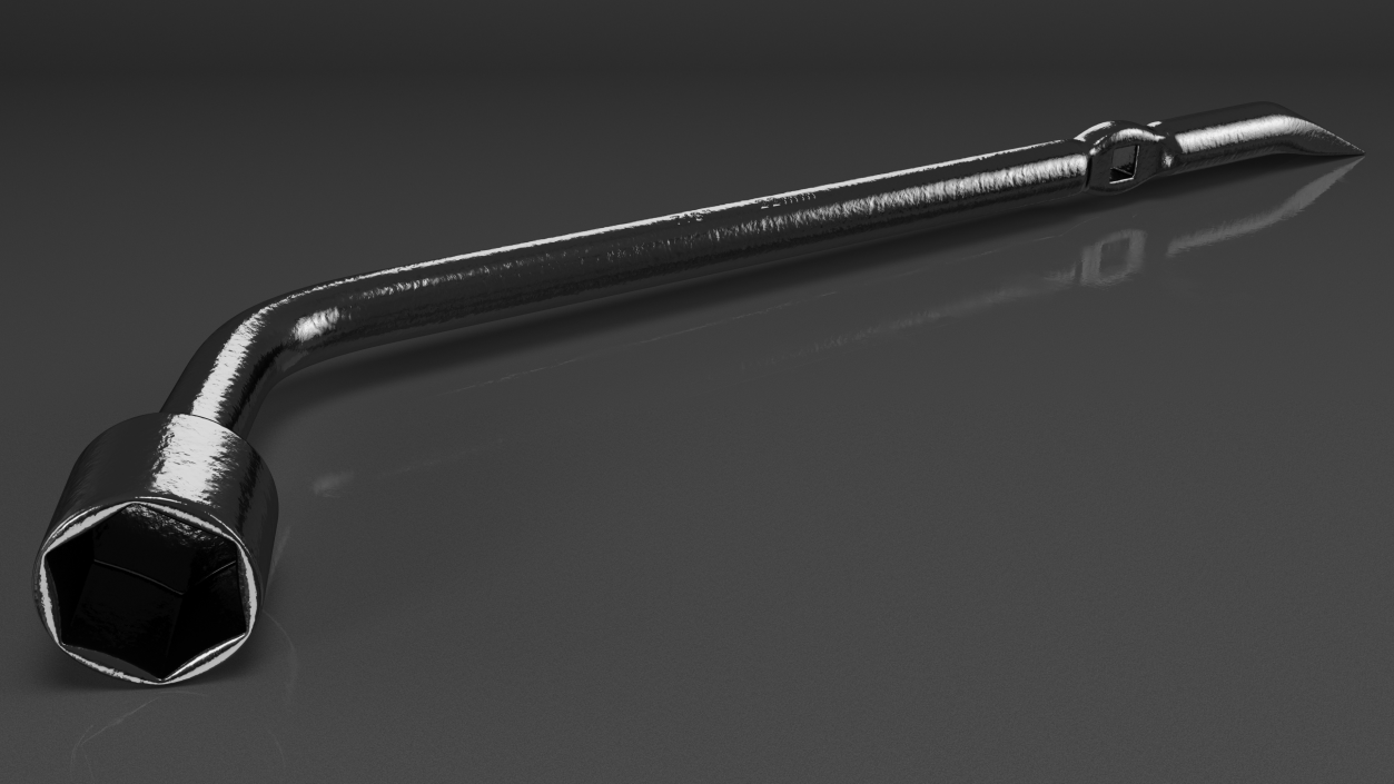 Automotive Power Lug Wrench 3D