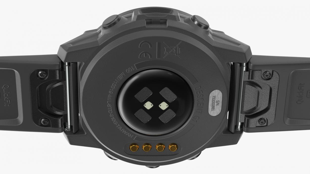 Garmin Descent Black Dive Computer G1 2 3D model