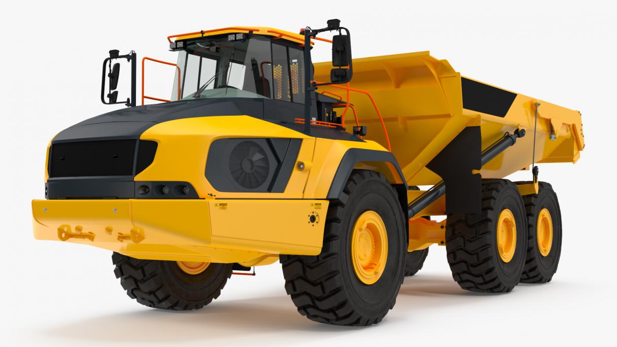 Articulated Dump Truck 3D