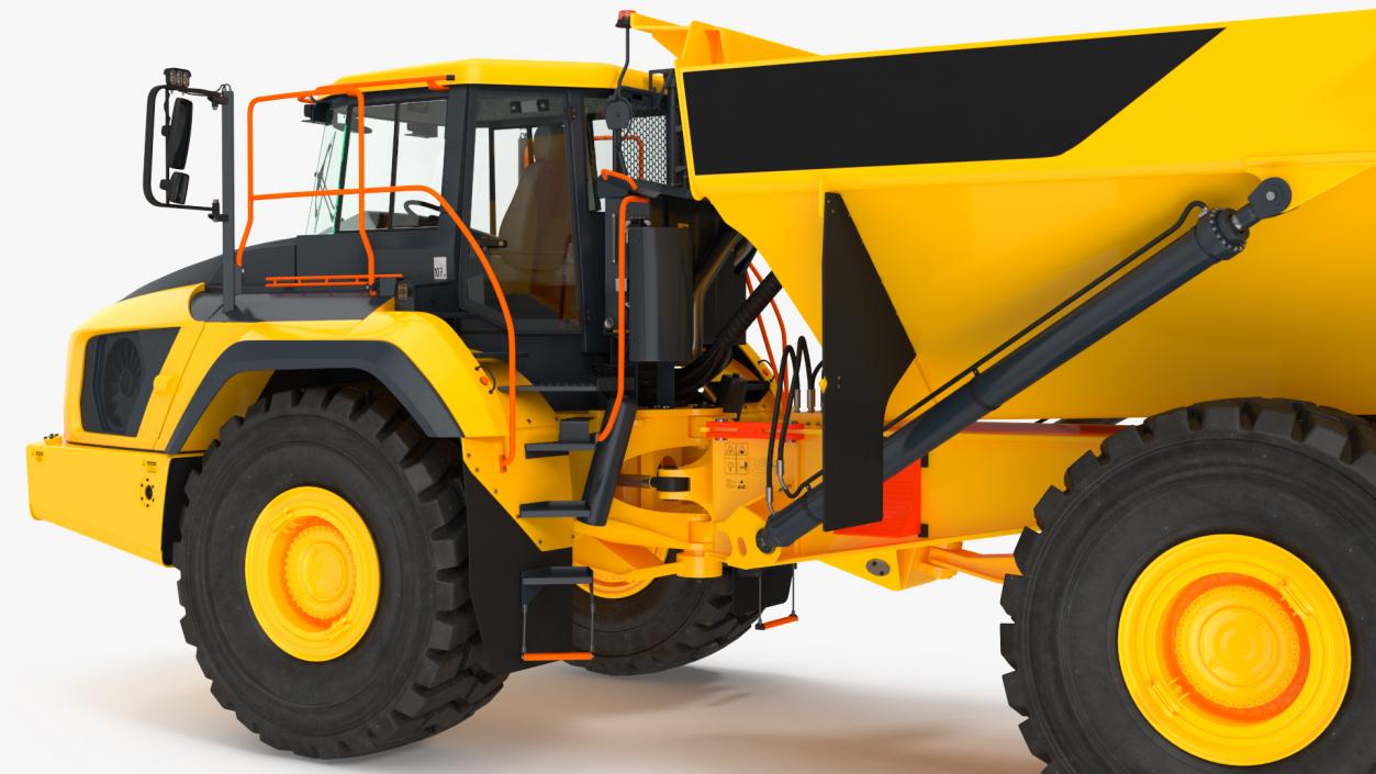 Articulated Dump Truck 3D