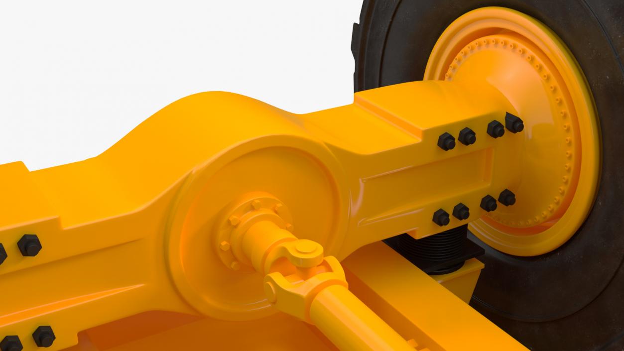 Articulated Dump Truck 3D