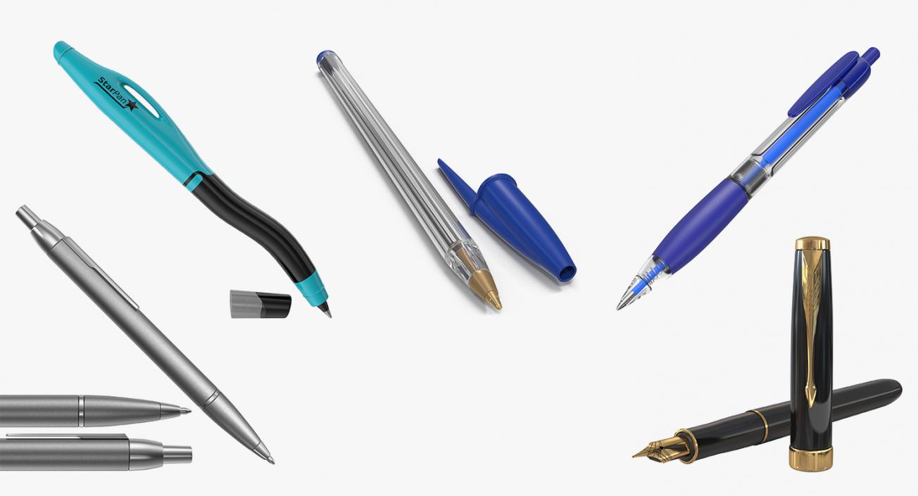 3D model Pens Collection