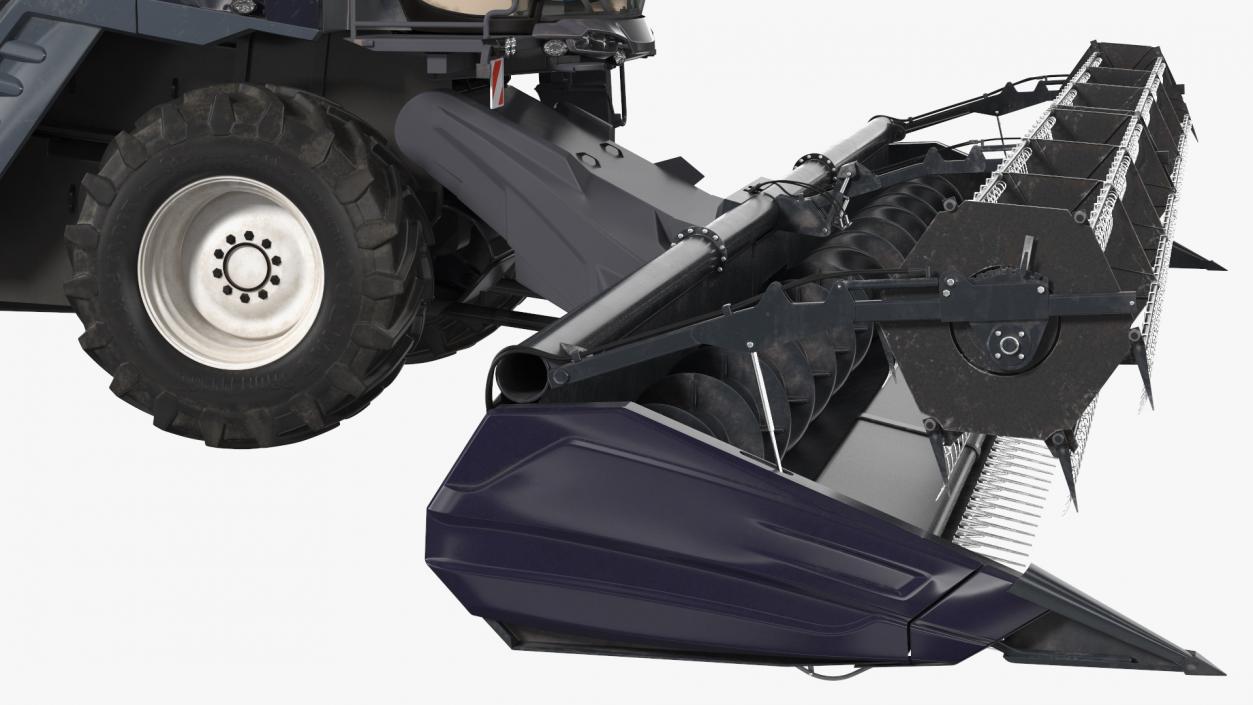 3D Driver Harvester Massey Ferguson Ideal model