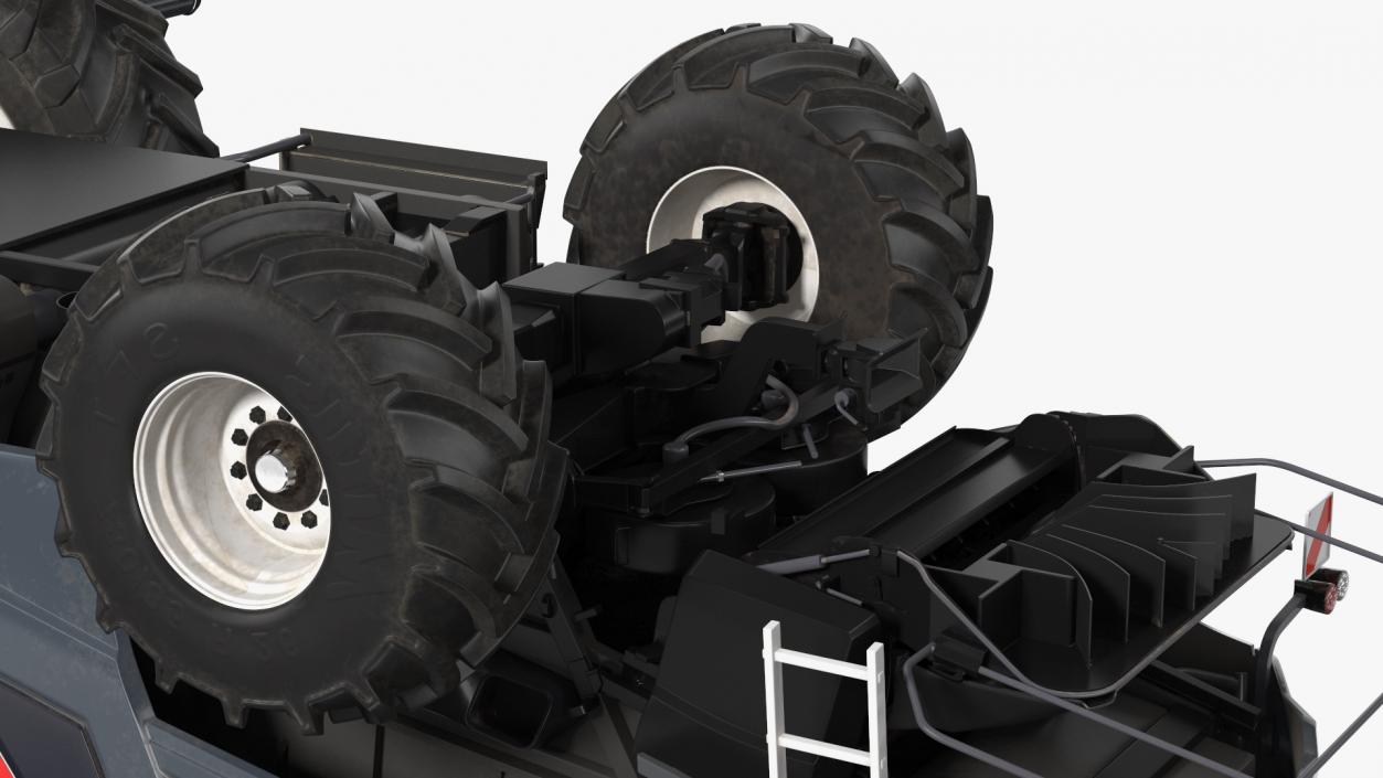 3D Driver Harvester Massey Ferguson Ideal model