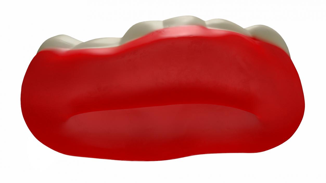 Chewing Gummy Double Teeth Candy 3D