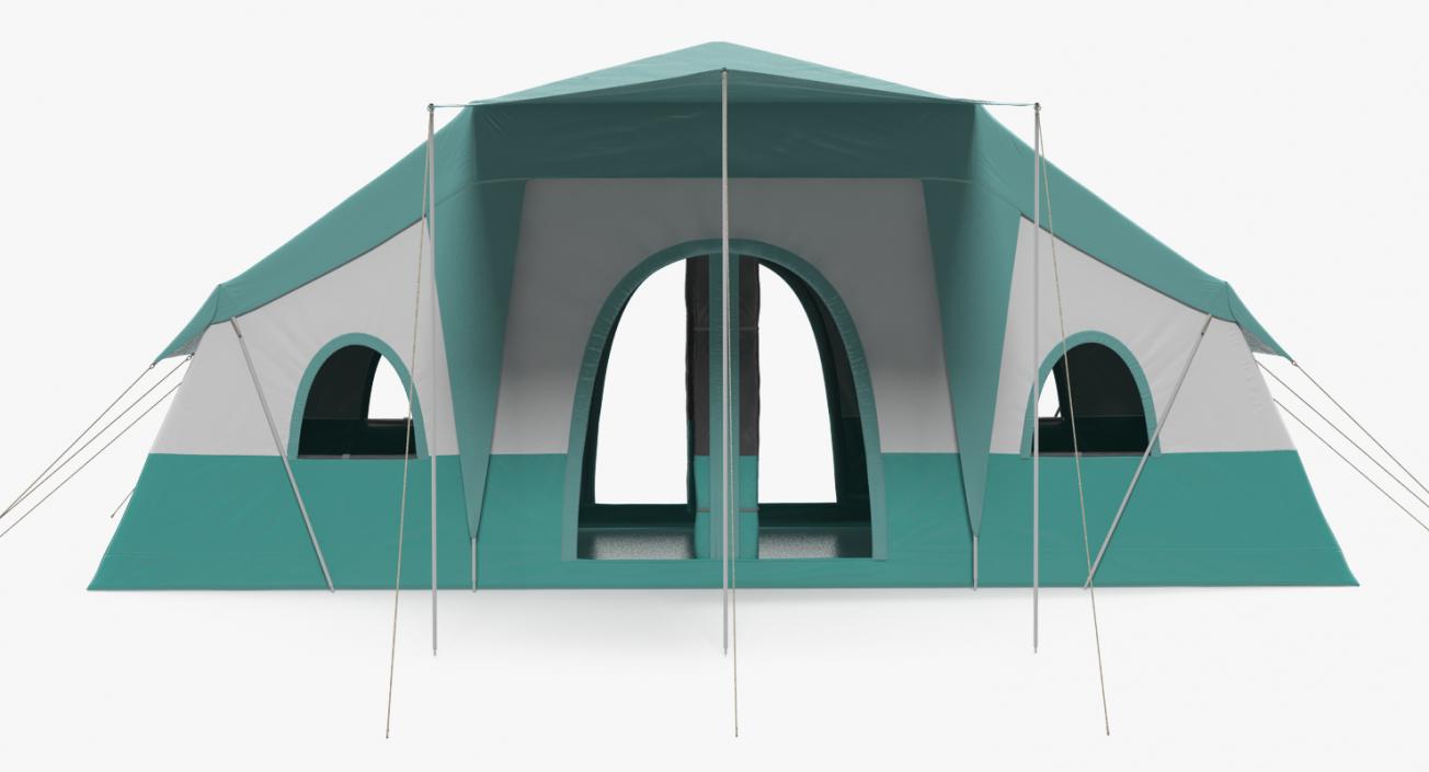 Deluxe Cabin Tent 3D