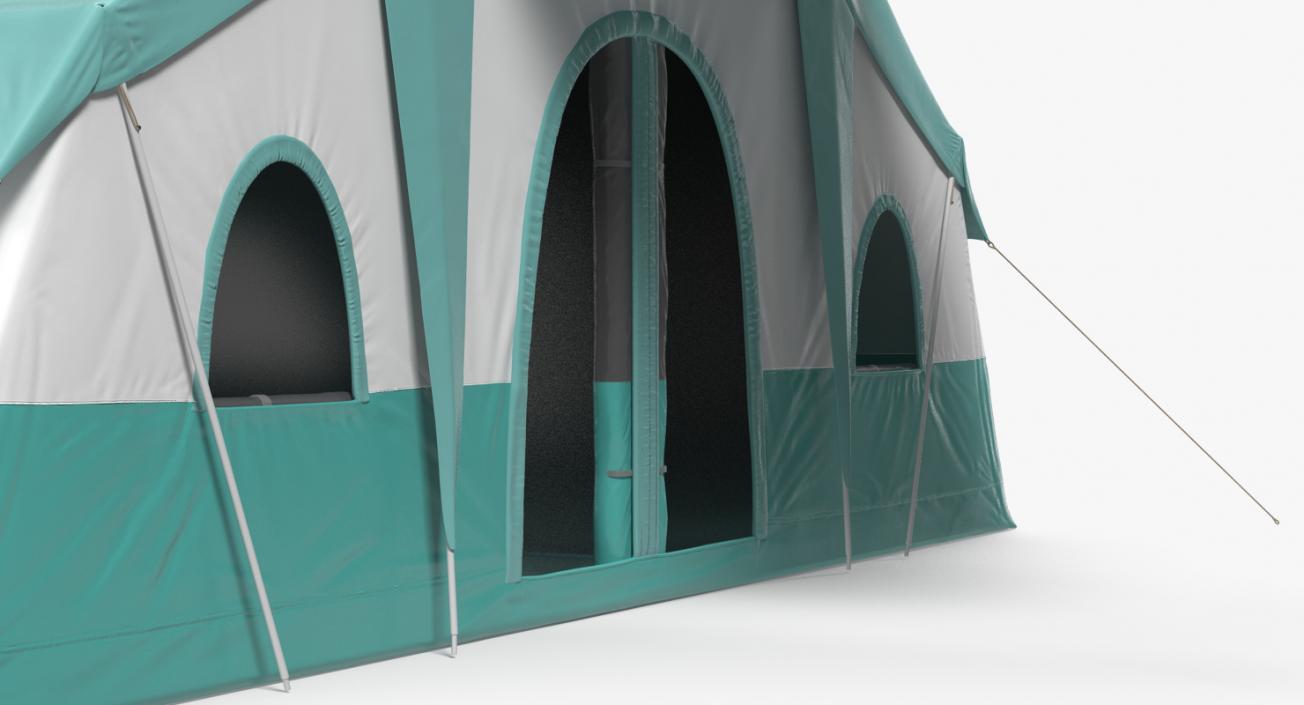 Deluxe Cabin Tent 3D