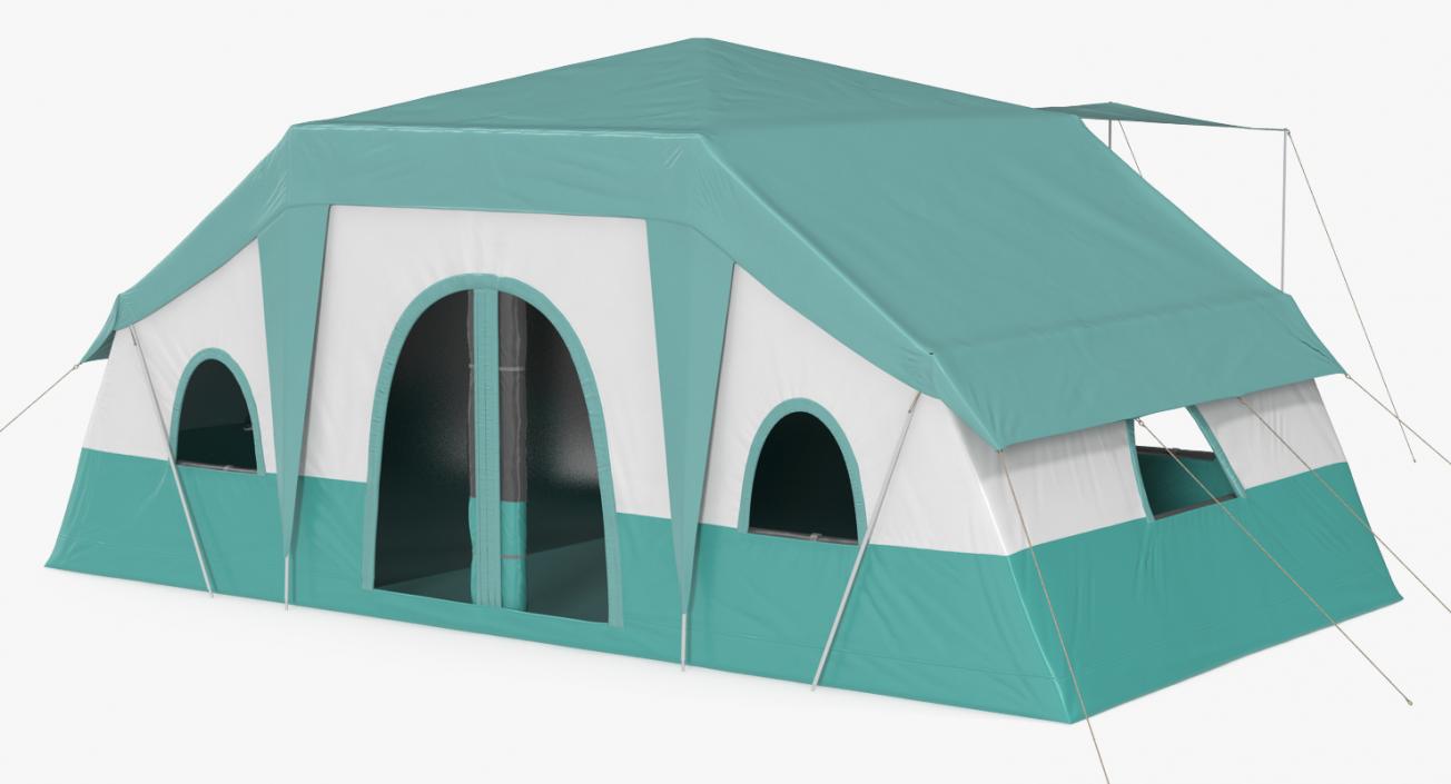 Deluxe Cabin Tent 3D