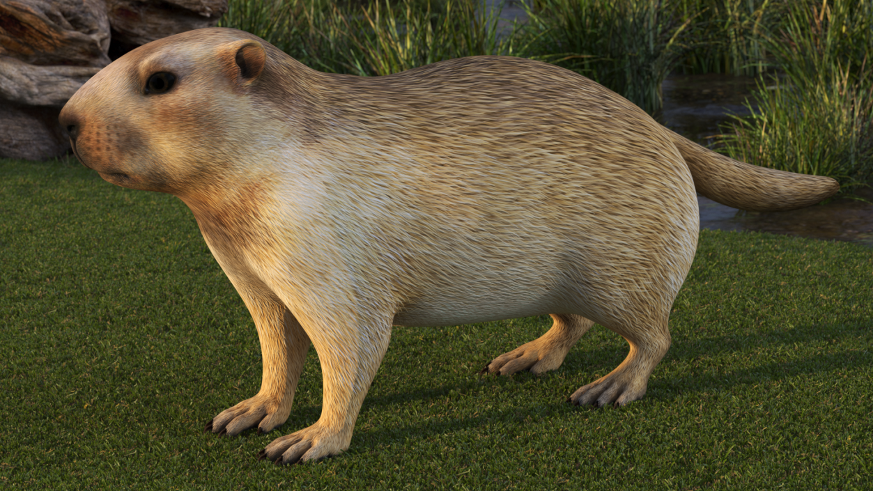 3D model Marmot