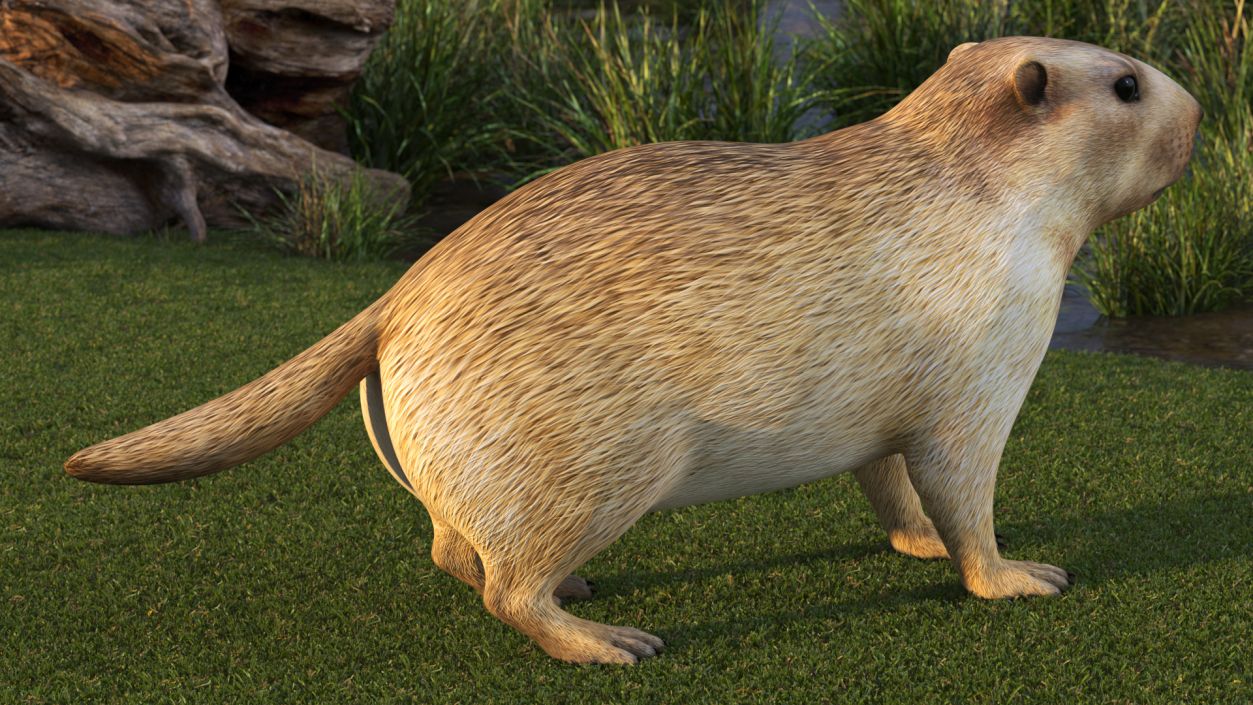 3D model Marmot