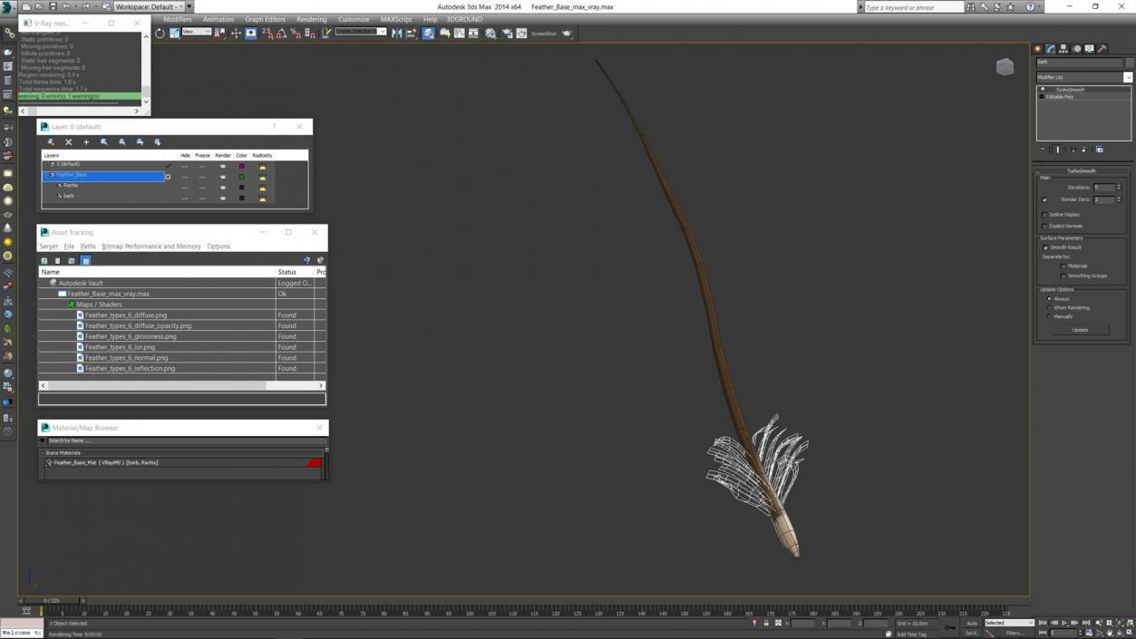 Feather Base 3D