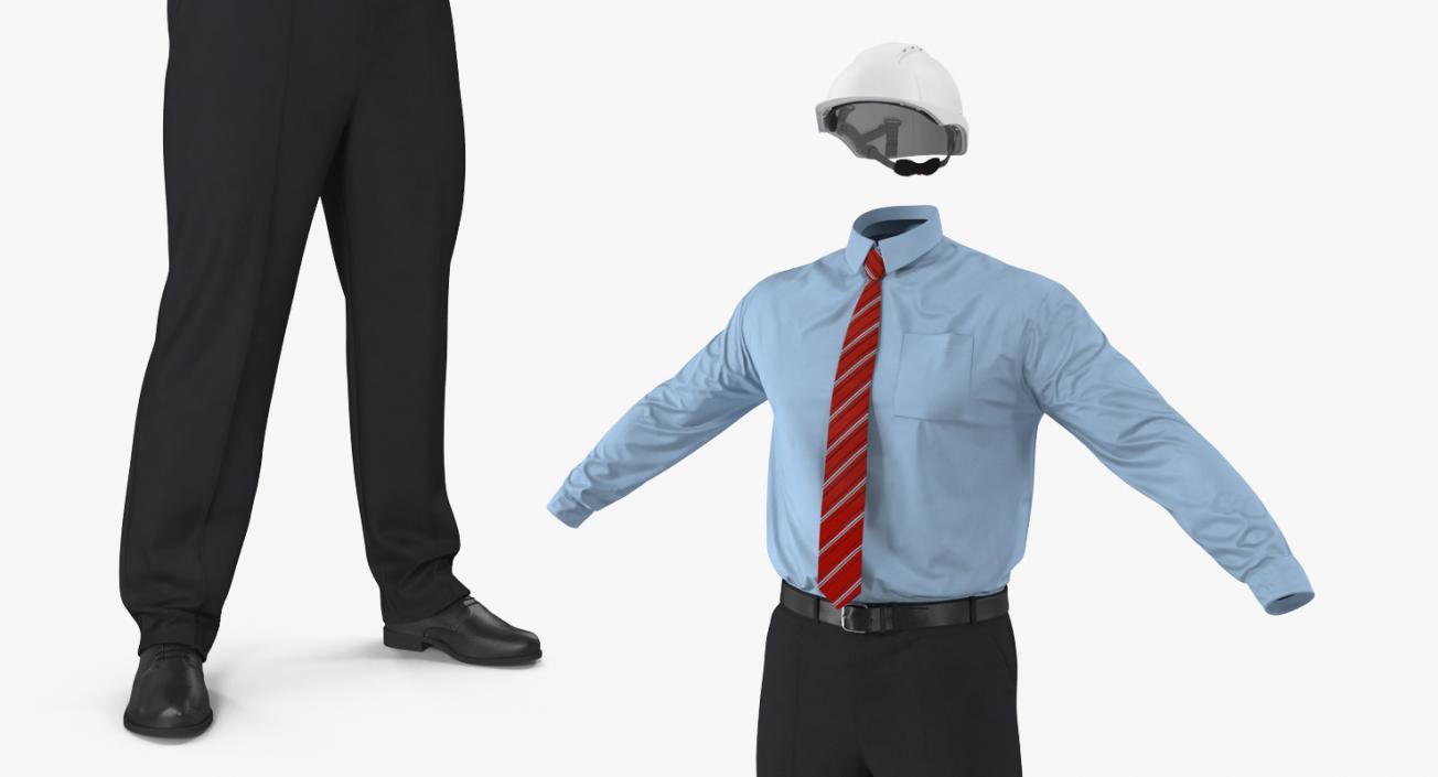 Construction Engineer Uniform 3D model