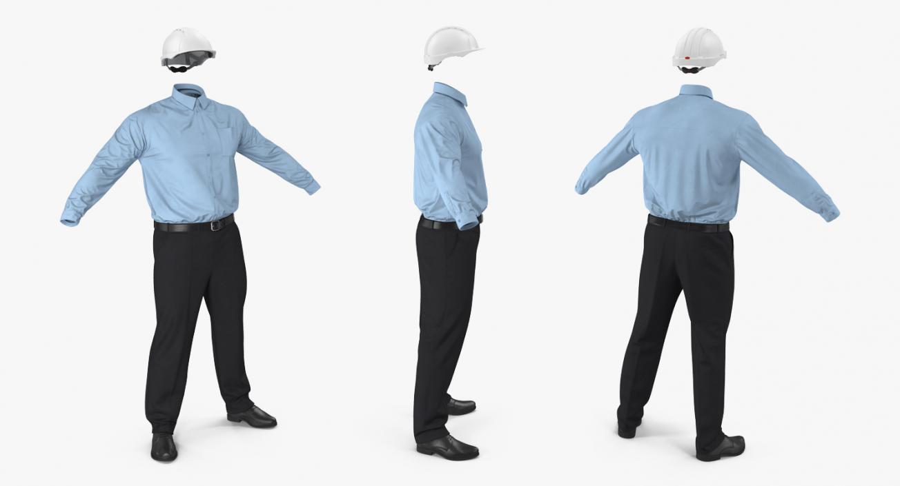 Construction Engineer Uniform 3D model