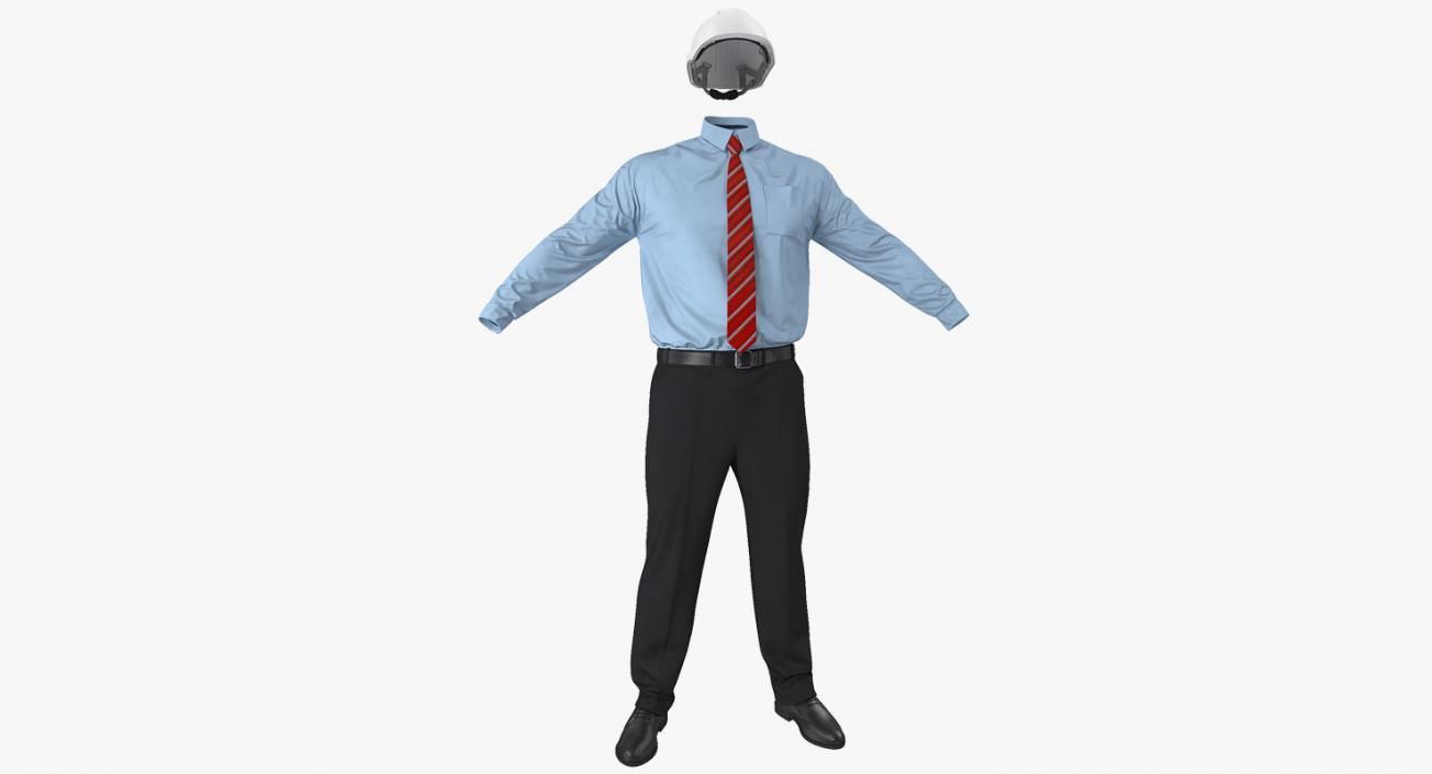 Construction Engineer Uniform 3D model