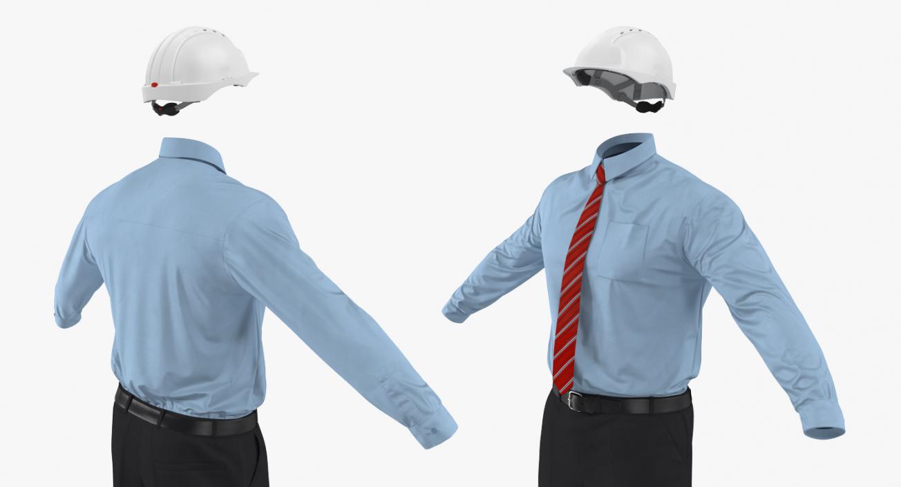 Construction Engineer Uniform 3D model