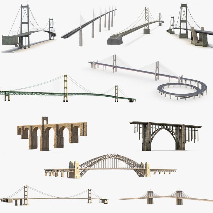 3D model Bridges Collection 5