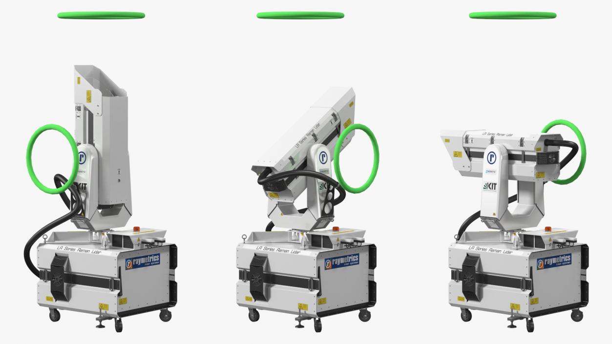 Raymetrics Airport Ceilometer LIDAR Rigged 3D