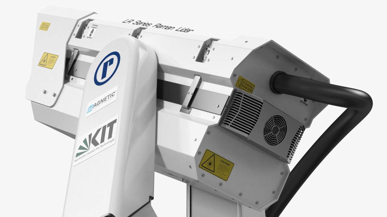 Raymetrics Airport Ceilometer LIDAR Rigged 3D