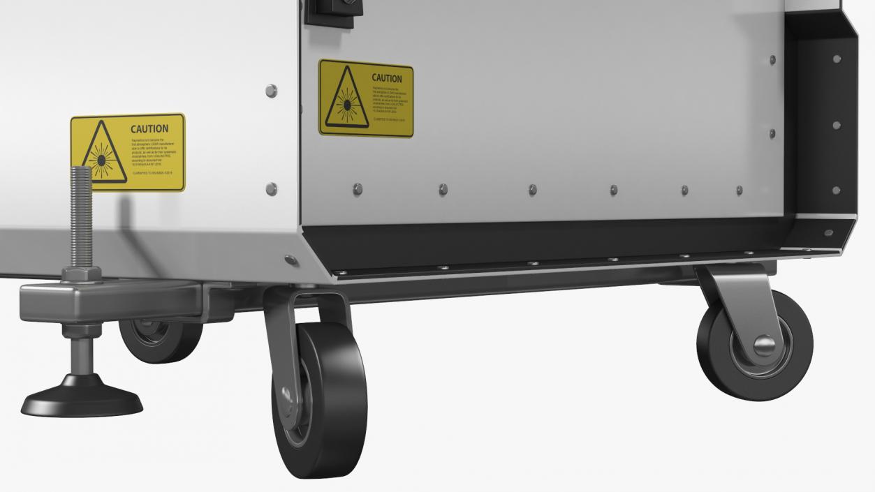 Raymetrics Airport Ceilometer LIDAR Rigged 3D