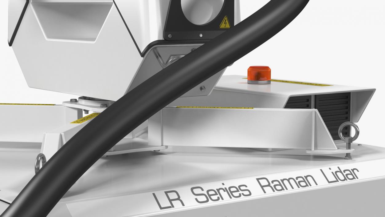 Raymetrics Airport Ceilometer LIDAR Rigged 3D