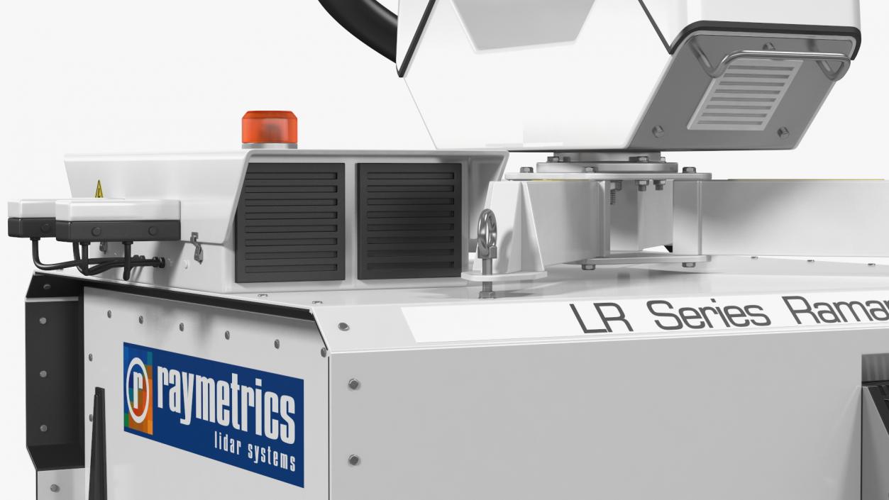 Raymetrics Airport Ceilometer LIDAR Rigged 3D