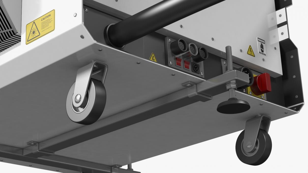 Raymetrics Airport Ceilometer LIDAR Rigged 3D