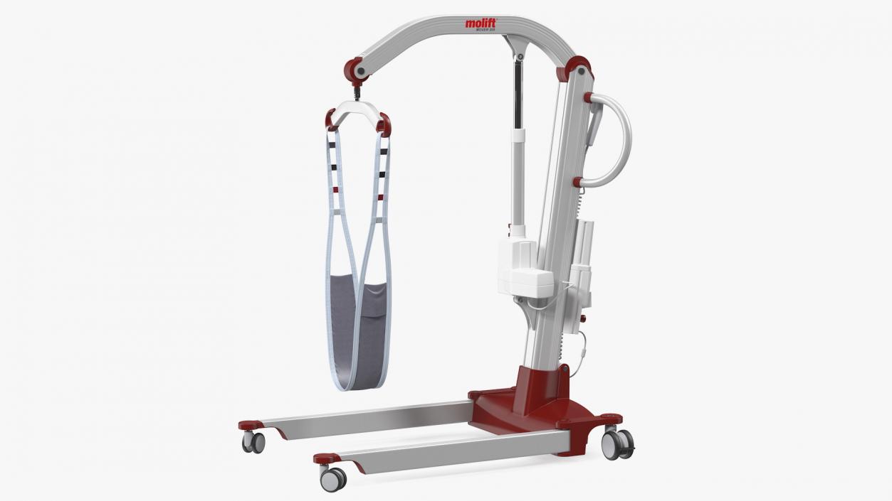 3D model Patient Lift Molift Mover 205 with FlexiStrap