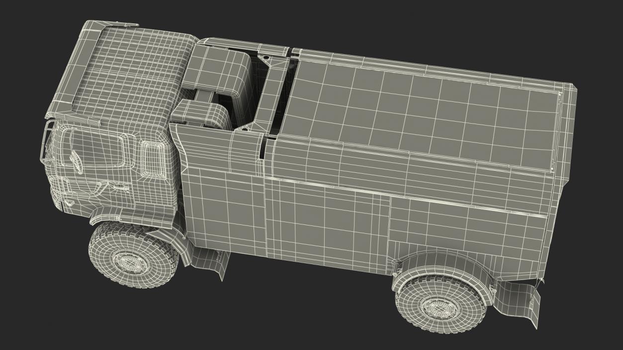 Hino Motors Dakar Rally Truck 3D model