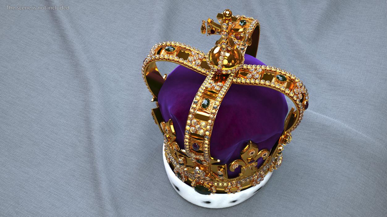 3D St Edwards Crown 2 model