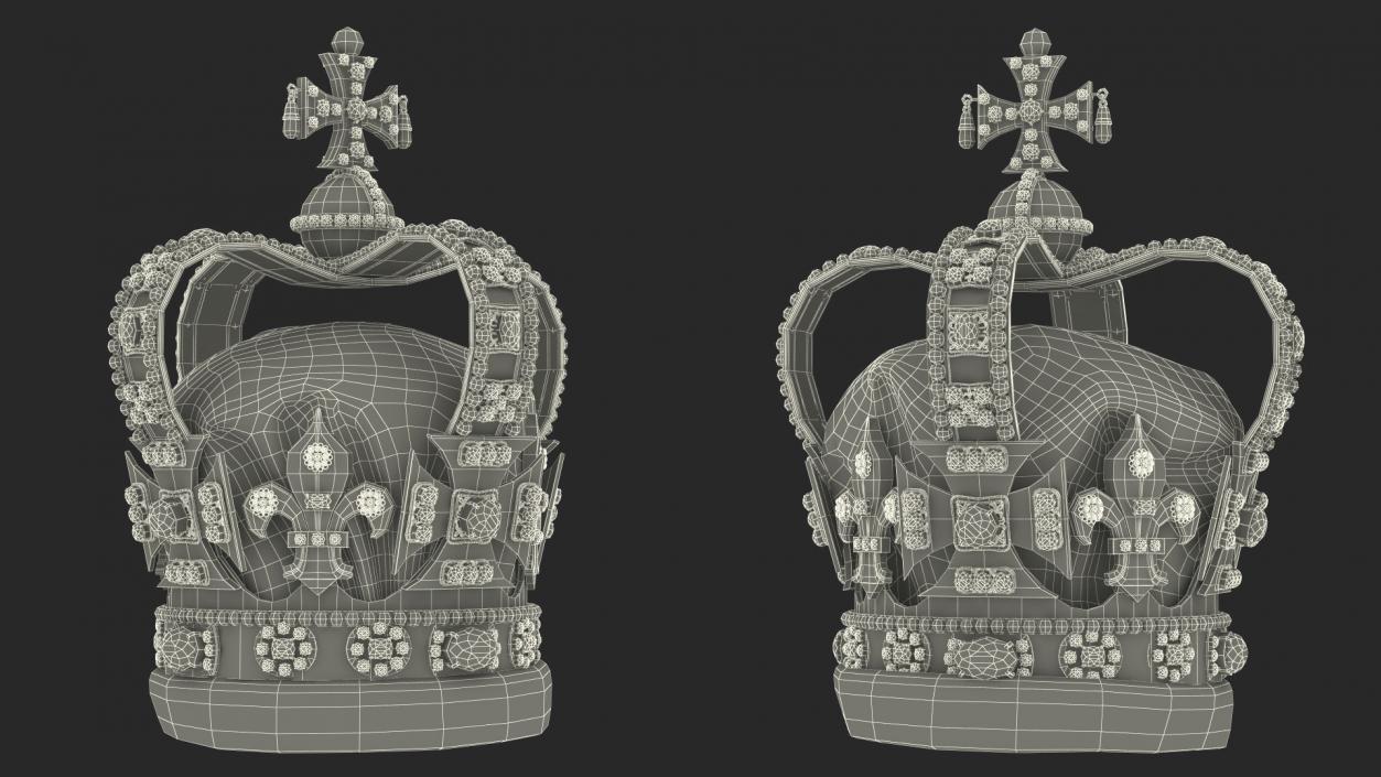 3D St Edwards Crown 2 model