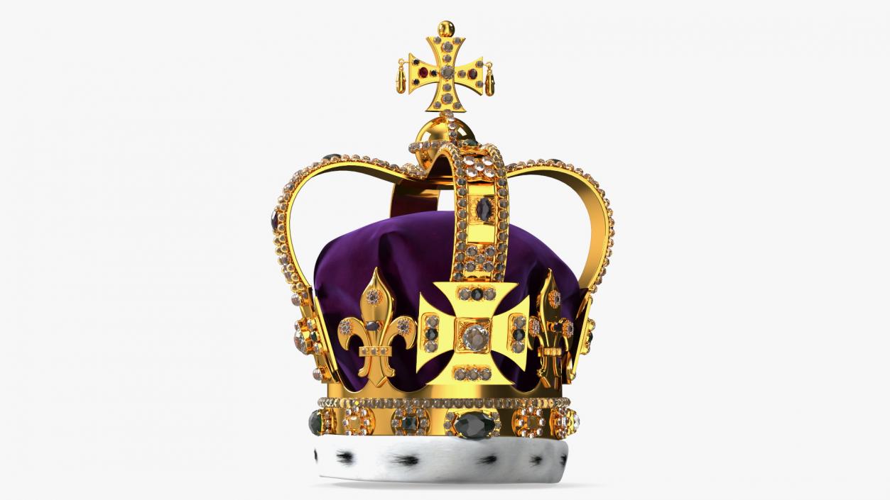 3D St Edwards Crown 2 model