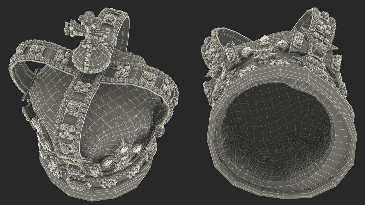 3D St Edwards Crown 2 model