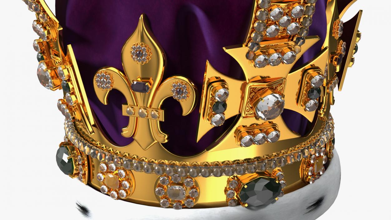 3D St Edwards Crown 2 model