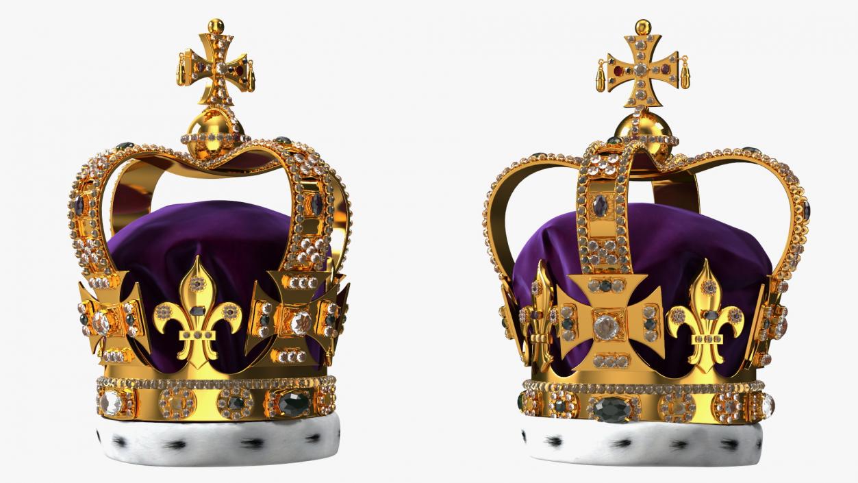 3D St Edwards Crown 2 model