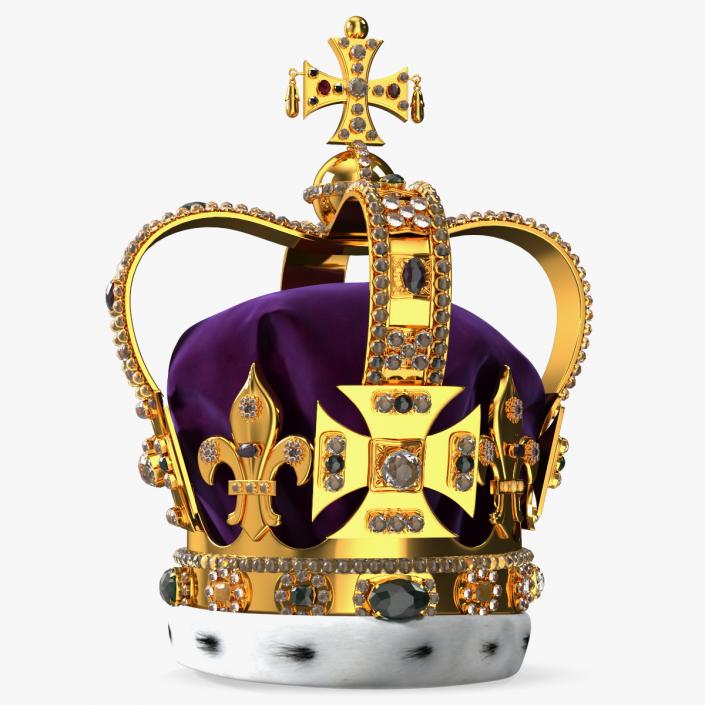 3D St Edwards Crown 2 model