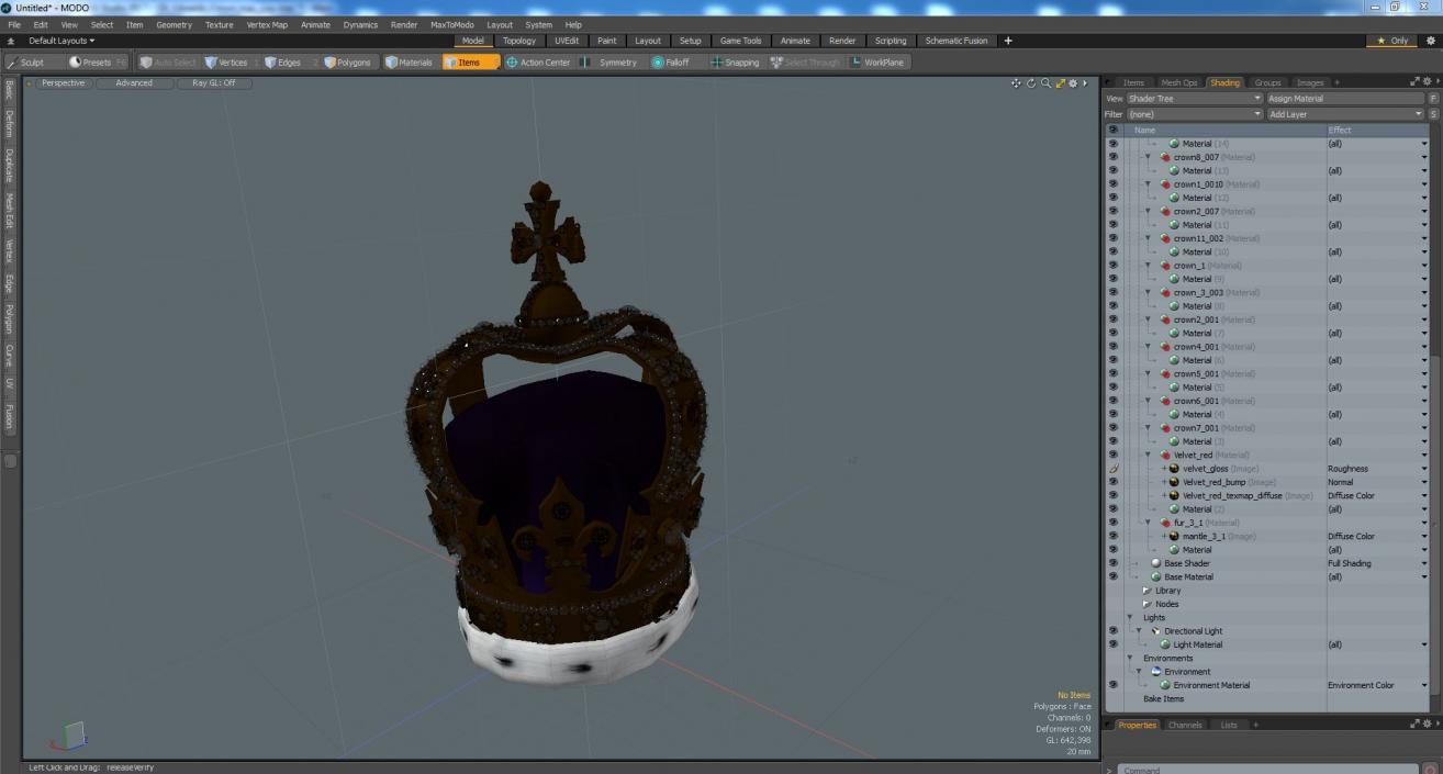 3D St Edwards Crown 2 model