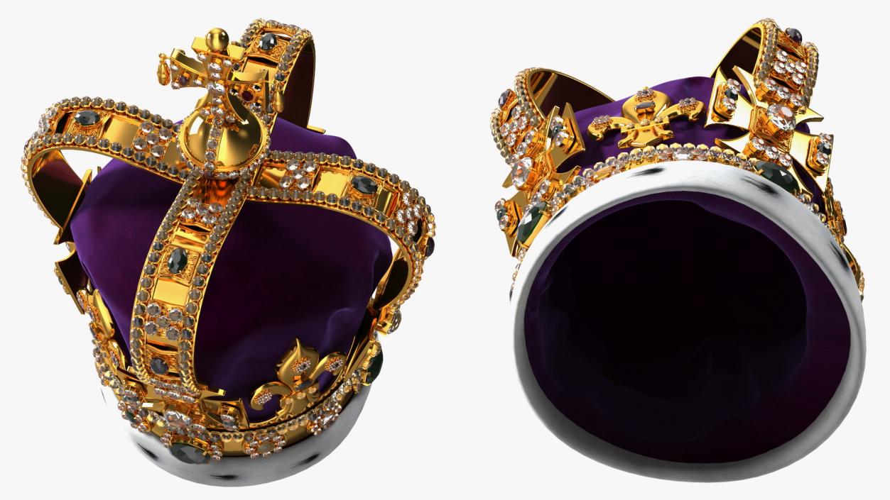 3D St Edwards Crown 2 model