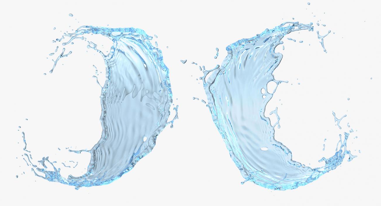 3D Water Collection 3 model