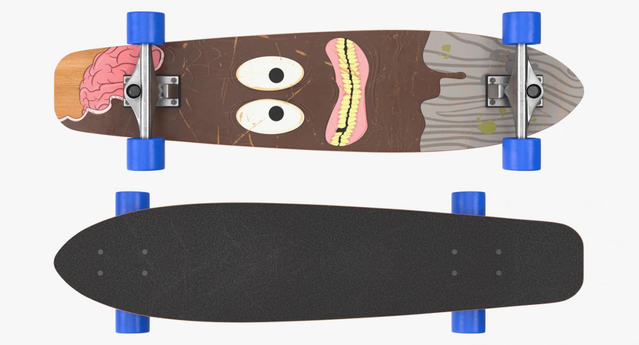 Longboard 3D model