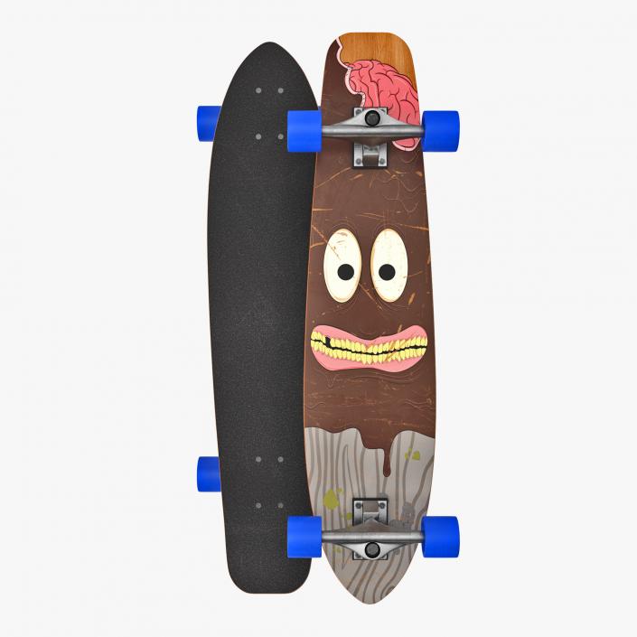 Longboard 3D model