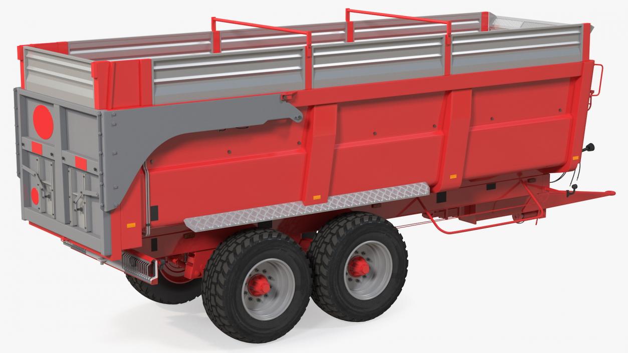 3D Agricultural Tipper Trailer Clean model