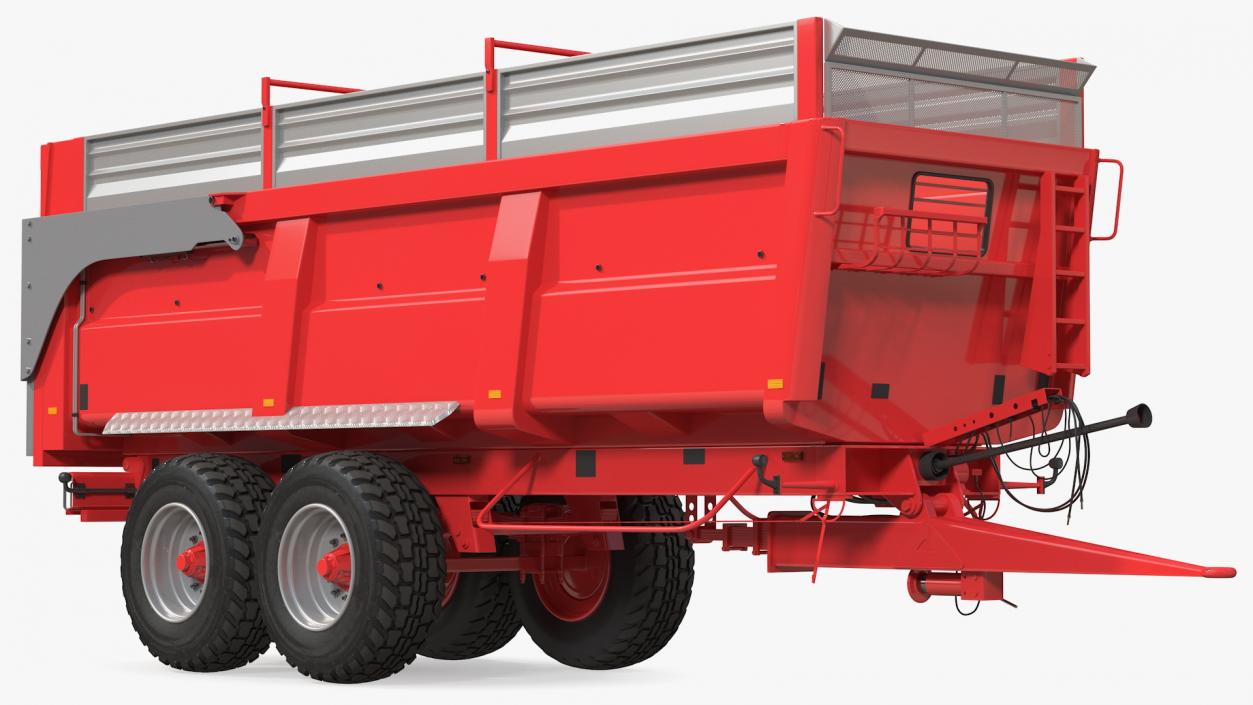 3D Agricultural Tipper Trailer Clean model