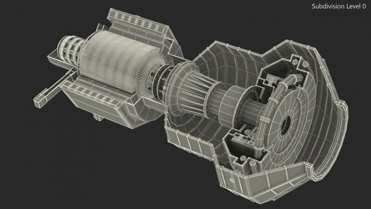 3D Pump Hydro Turbine model