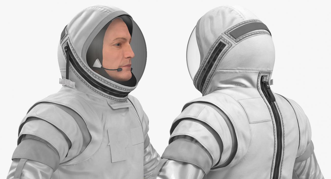 Astronaut Spacesuit Generic Rigged 3D model