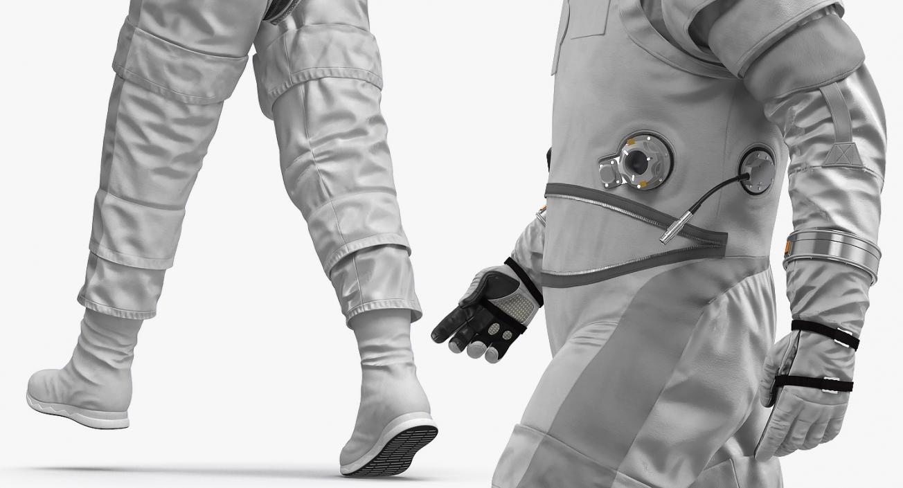 Astronaut Spacesuit Generic Rigged 3D model